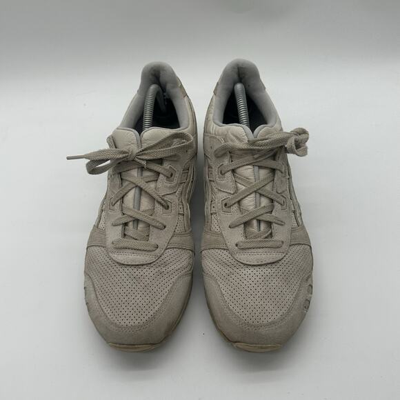 Mens Size 10 Asics Gel-Lyte III OG Plain Beige Sneakers Shoe 1201A762 Rare Color - Picture 3 of 10